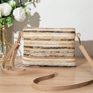 Beachy crossbody purse new